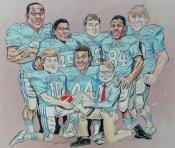 1982 Football Caricature